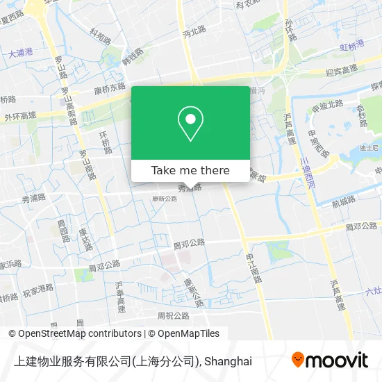 上建物业服务有限公司(上海分公司) map