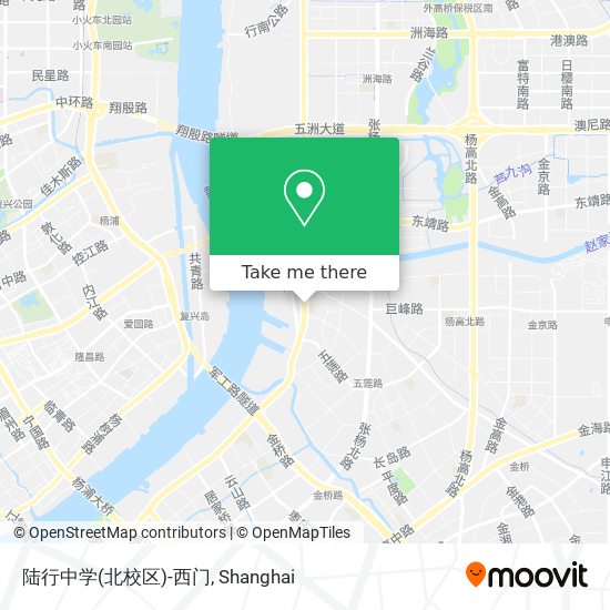 陆行中学(北校区)-西门 map