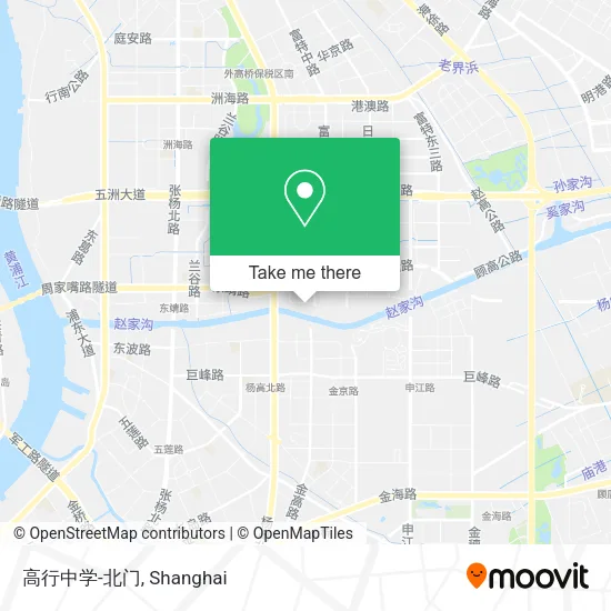 高行中学-北门 map