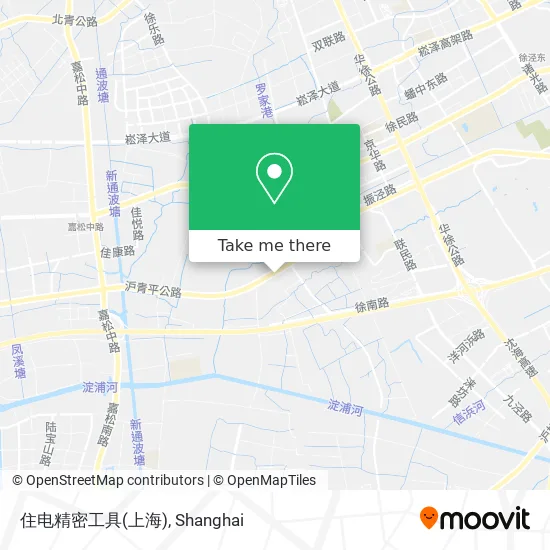 住电精密工具(上海) map