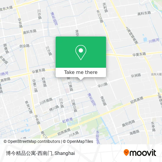 博今精品公寓-西南门 map