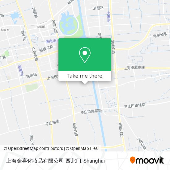 上海金喜化妆品有限公司-西北门 map