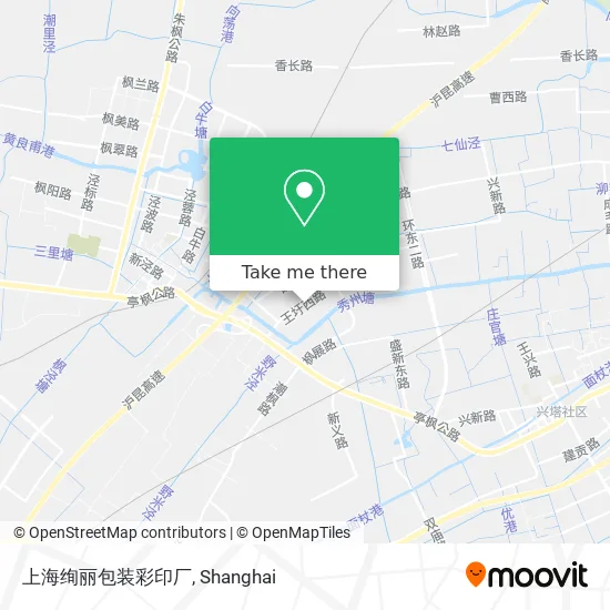 上海绚丽包装彩印厂 map