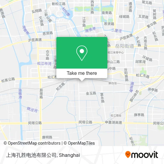 上海孔胜电池有限公司 map