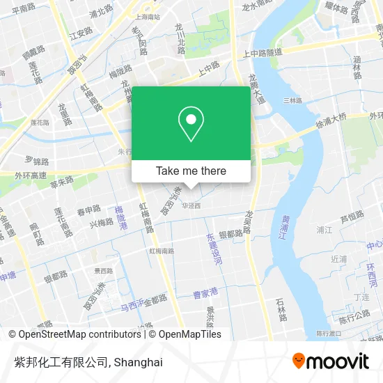 紫邦化工有限公司 map