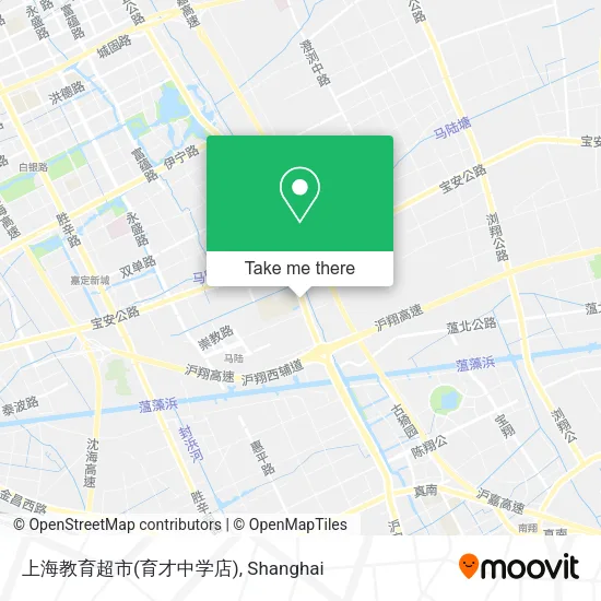 上海教育超市(育才中学店) map