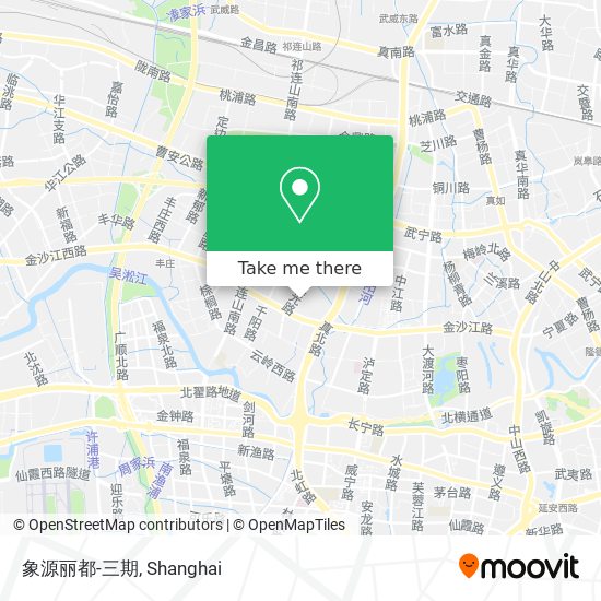 象源丽都-三期 map