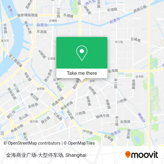 金海商业广场-大型停车场 map