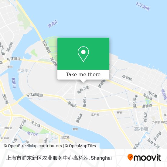 上海市浦东新区农业服务中心高桥站 map