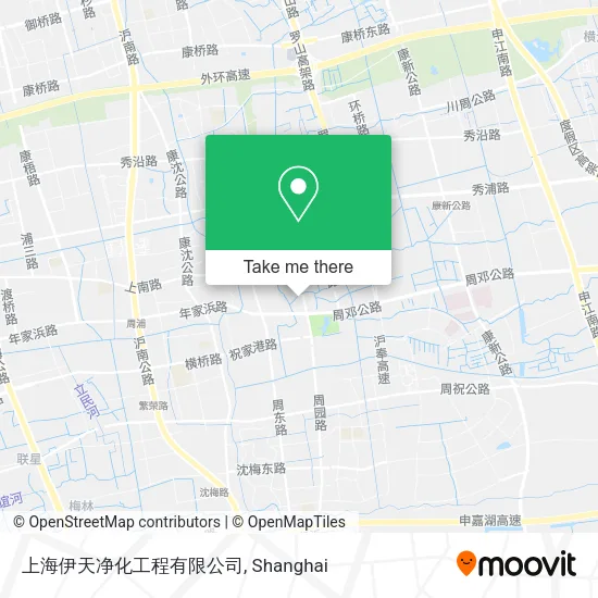 上海伊天净化工程有限公司 map