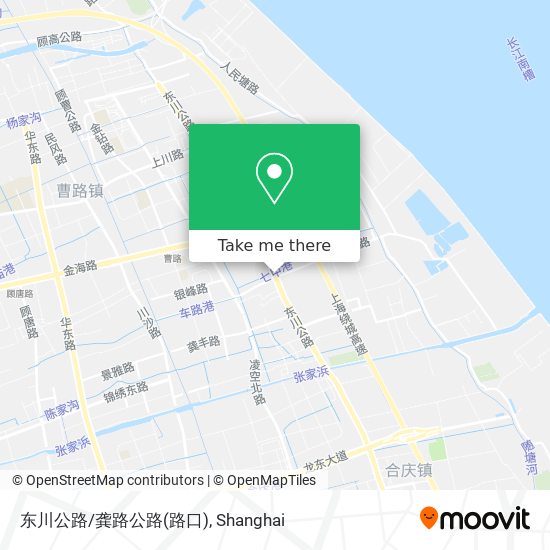 东川公路/龚路公路(路口) map