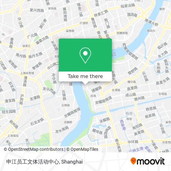 申江员工文体活动中心 map