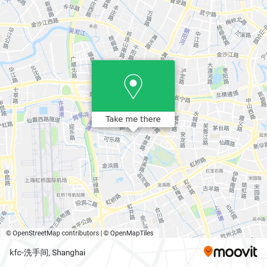 kfc-洗手间 map