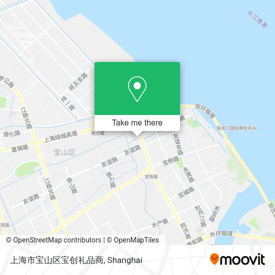 上海市宝山区宝创礼品商 map
