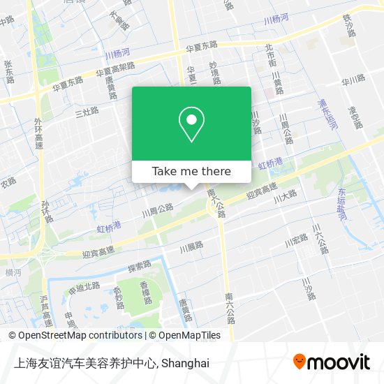 上海友谊汽车美容养护中心 map