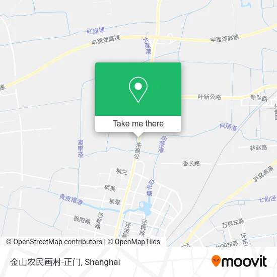 金山农民画村-正门 map