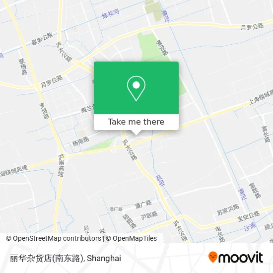 丽华杂货店(南东路) map