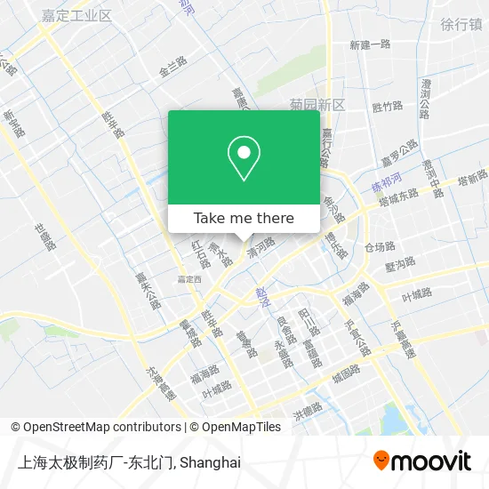 上海太极制药厂-东北门 map