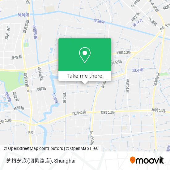 芝根芝底(泗凤路店) map