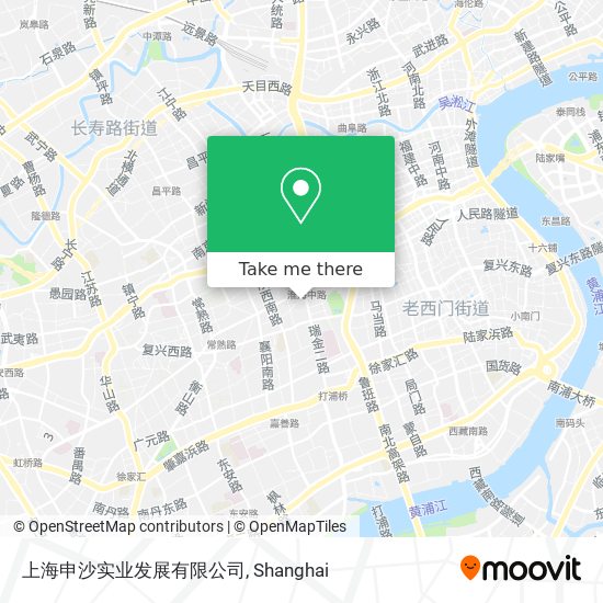 上海申沙实业发展有限公司 map