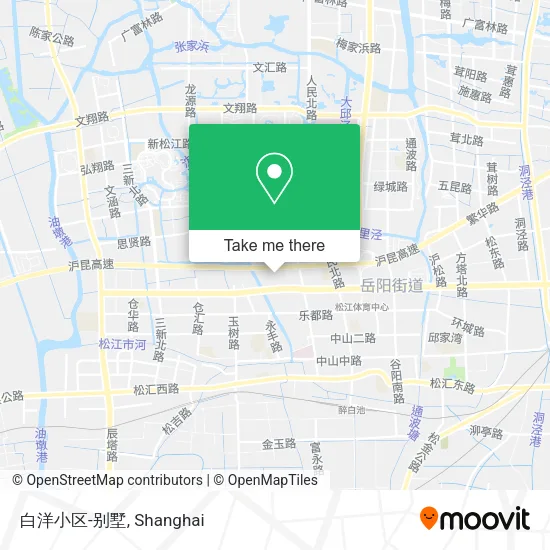 白洋小区-别墅 map