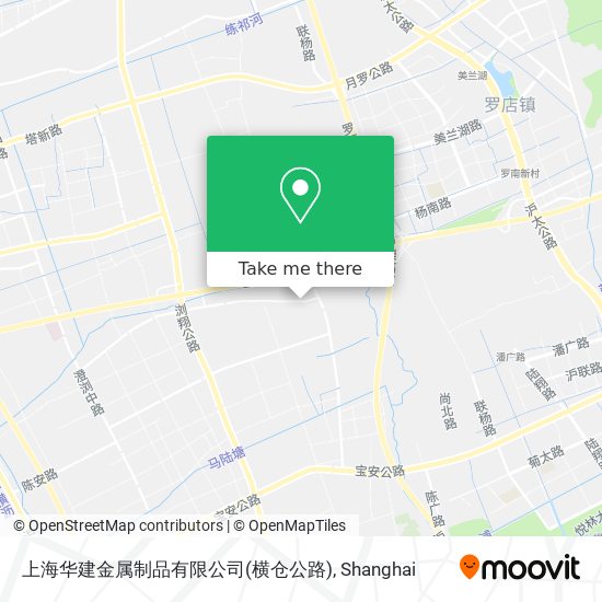 上海华建金属制品有限公司(横仓公路) map