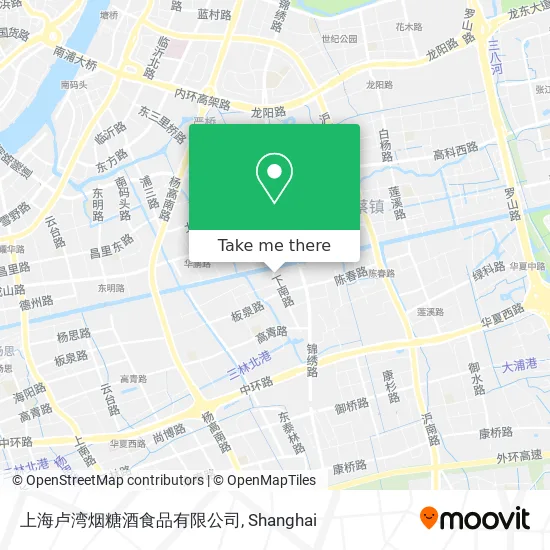 上海卢湾烟糖酒食品有限公司 map