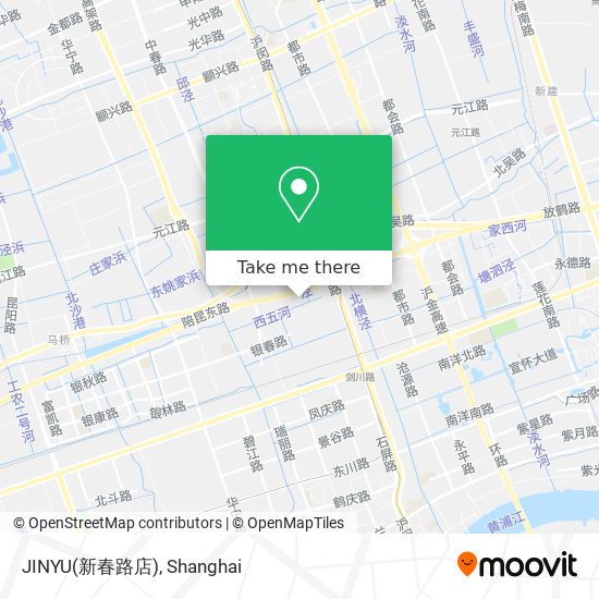 JINYU(新春路店) map