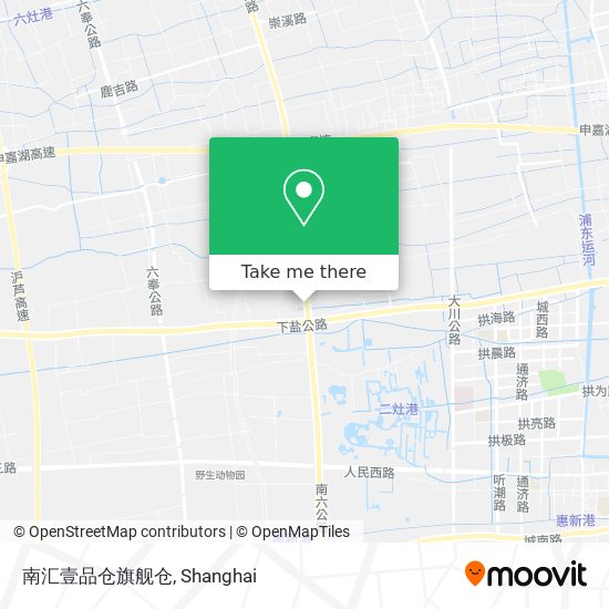 南汇壹品仓旗舰仓 map