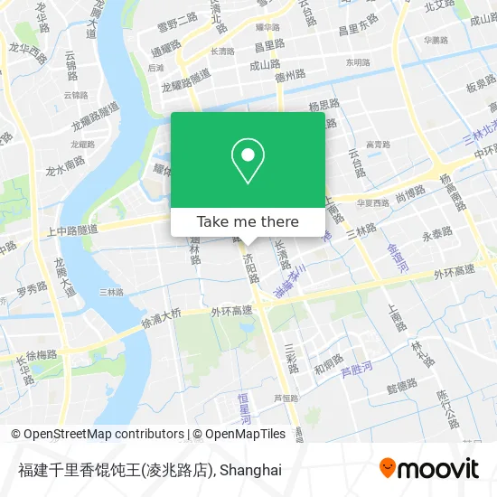 福建千里香馄饨王(凌兆路店) map