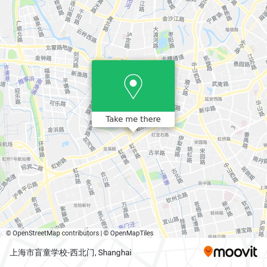 上海市盲童学校-西北门 map