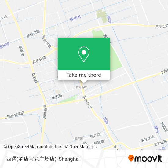 西遇(罗店宝龙广场店) map