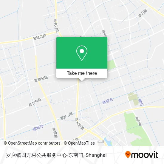 罗店镇四方村公共服务中心-东南门 map