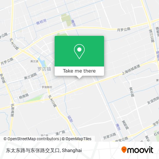 东太东路与东张路交叉口 map