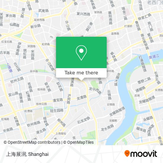上海展润 map