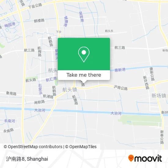 沪南路8 map