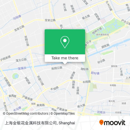 上海金银花金属科技有限公司 map