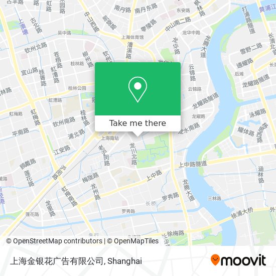 上海金银花广告有限公司 map