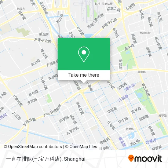 一直在排队(七宝万科店) map