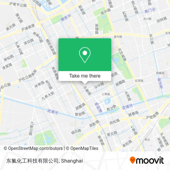 东氟化工科技有限公司 map
