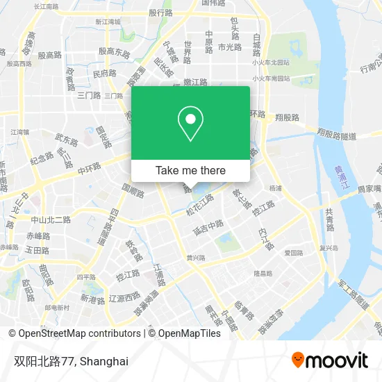 双阳北路77 map