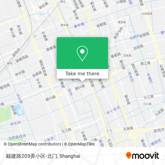 颛建路203弄小区-北门 map
