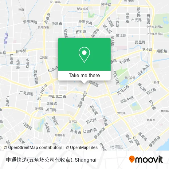 申通快递(五角场公司代收点) map