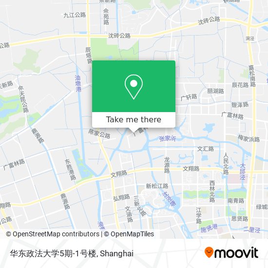 华东政法大学5期-1号楼 map