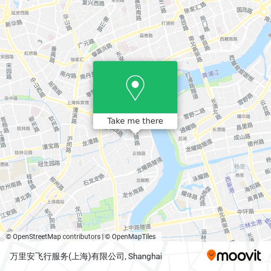 万里安飞行服务(上海)有限公司 map