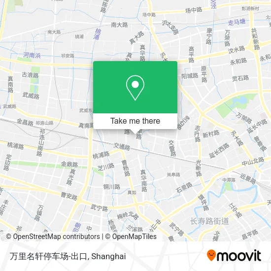 万里名轩停车场-出口 map