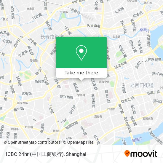 ICBC 24hr (中国工商银行) map