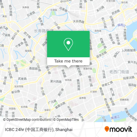 ICBC 24hr (中国工商银行) map