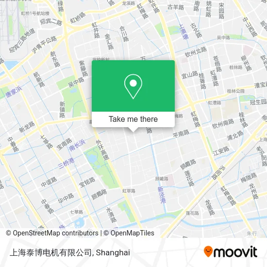 上海泰博电机有限公司 map