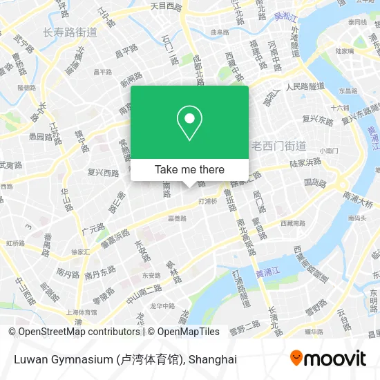 Luwan Gymnasium (卢湾体育馆) map